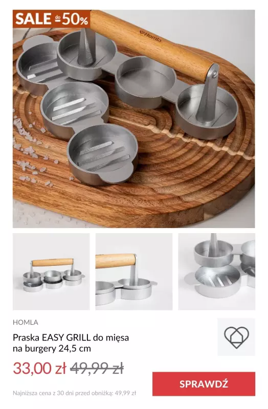 Homla - gazetka promocyjna Piknik & grill - wszystko, czego potrzebujesz! od wtorku 01.07  - strona 10
