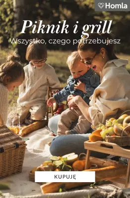 Homla - gazetka promocyjna Piknik & grill - wszystko, czego potrzebujesz! od wtorku 01.07 