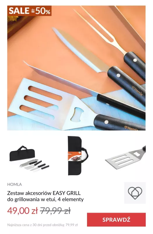 Homla - gazetka promocyjna Piknik & grill - wszystko, czego potrzebujesz! od wtorku 01.07  - strona 4