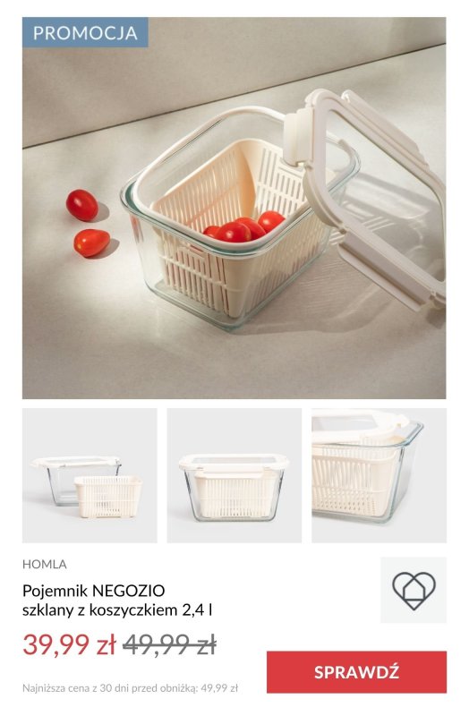 Homla - gazetka promocyjna Lunchboxy i pojemniki do -20% od czwartku 10.07 do poniedziałku 14.07 - strona 12