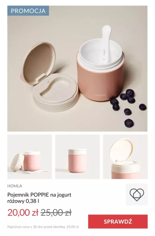Homla - gazetka promocyjna Lunchboxy i pojemniki do -20% od czwartku 10.07 do poniedziałku 14.07 - strona 7
