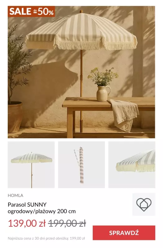 Homla - gazetka promocyjna SALE - Ogród & balkon   - strona 2