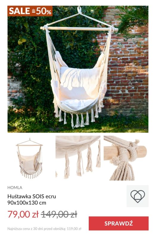 Homla - gazetka promocyjna SALE - Ogród & balkon od środy 16.07  - strona 4