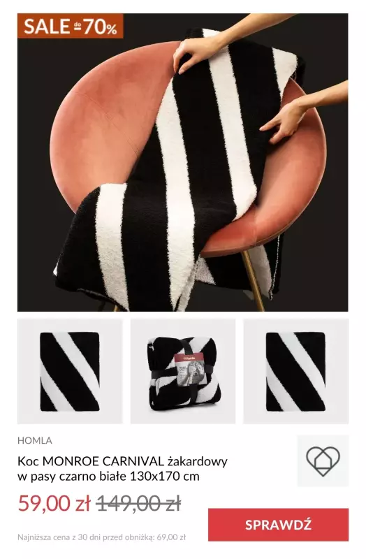 Homla - gazetka promocyjna SALE do -70% - jeszcze więcej produktów! od piątku 25.07  - strona 10