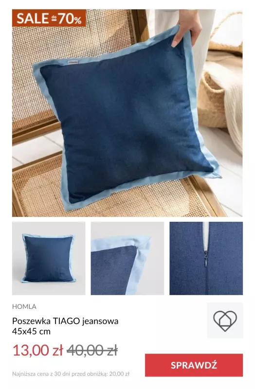 Homla - gazetka promocyjna Tekstylia do salonu   - strona 2