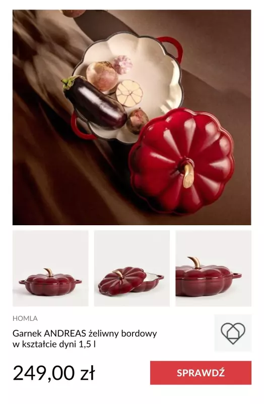 Homla - gazetka promocyjna Żeliwne naczynia w supercenach   - strona 2
