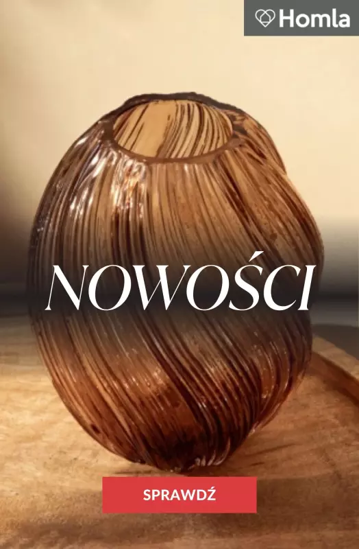 Homla - gazetka promocyjna Nowości na jesień od wtorku 09.09 