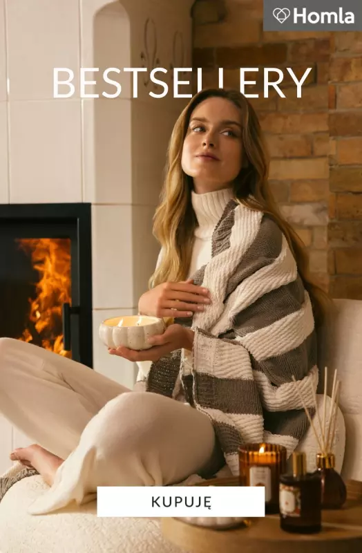Homla - gazetka promocyjna BESTSELLERY - sprawdź najchętniej kupowane! od poniedziałku 15.09 do niedzieli 21.09
