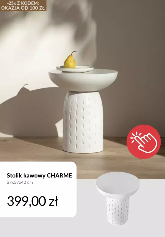 Homla - gazetka promocyjna -25% na meble od środy 08.10  - strona 2
