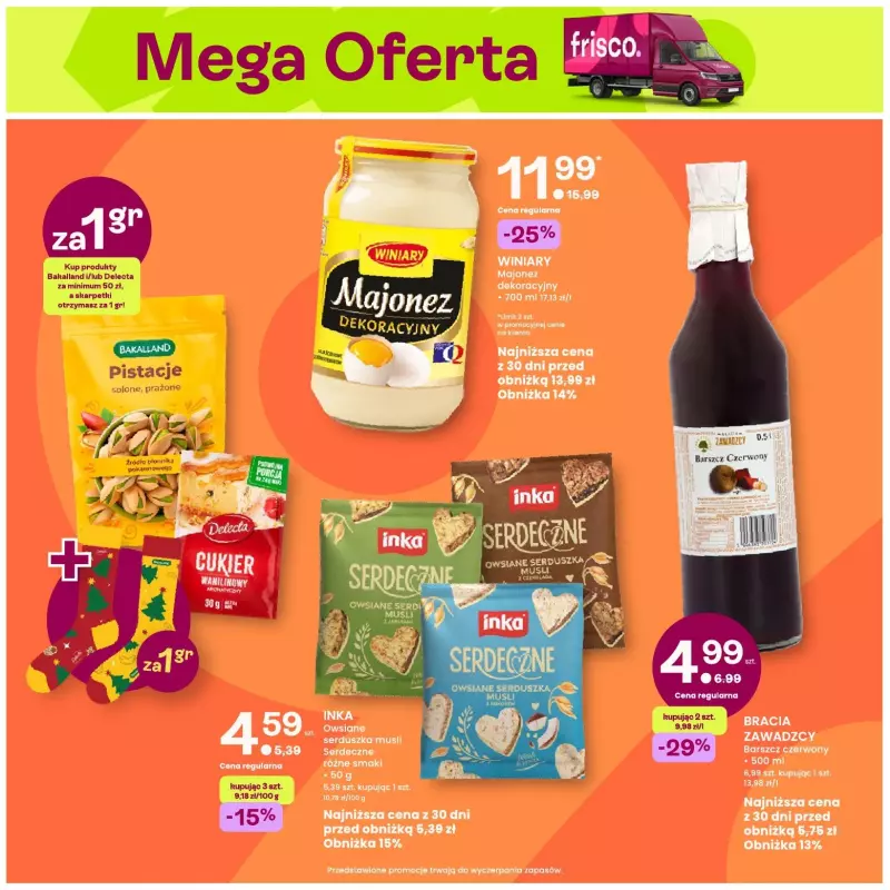 Frisco - gazetka promocyjna Gazetka od poniedziałku 02.12 do niedzieli 15.12 - strona 2