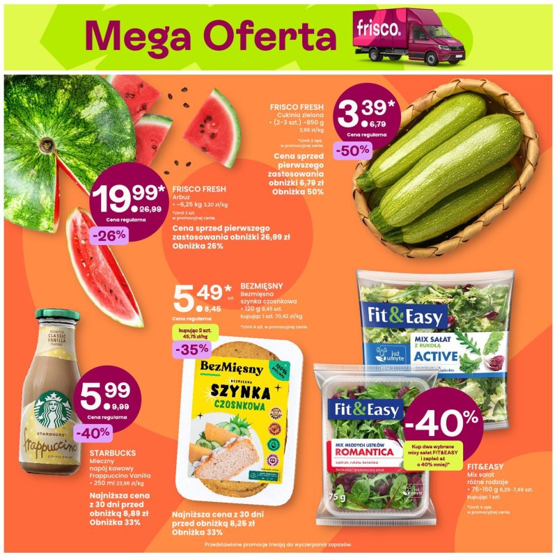 Frisco - gazetka promocyjna Gazetka od poniedziałku 14.07 do niedzieli 27.07 - strona 3