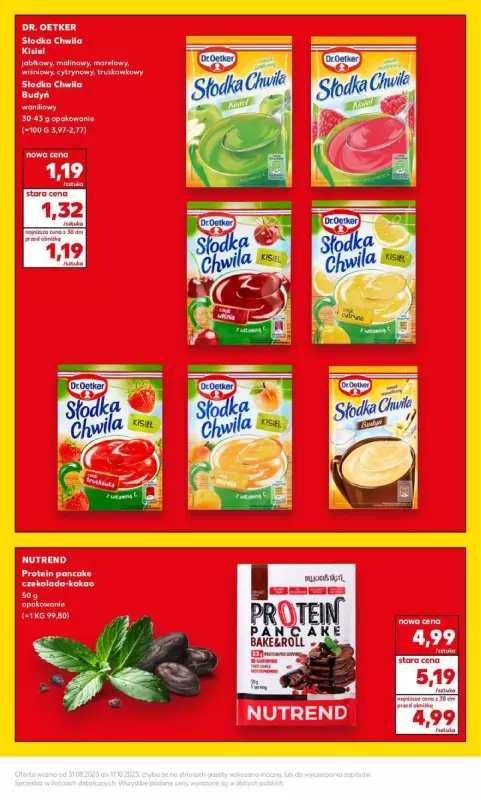 Kaufland - gazetka promocyjna Obniżamy ceny regularne od piątku 01.09 do środy 11.10 - strona 9