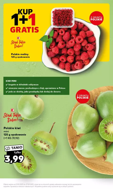 Kaufland - gazetka promocyjna Mocny Start od poniedziałku 25.09 do środy 27.09 - strona 5