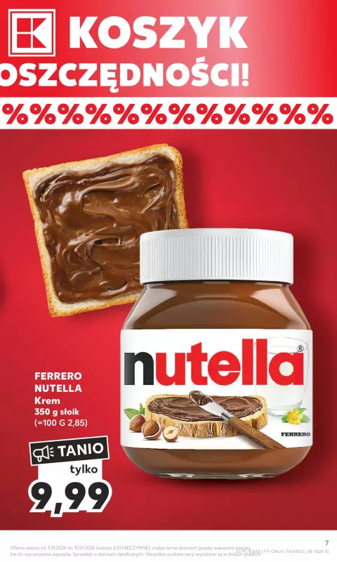 Krem Nutella 10 kg - ZAMÓW LODY
