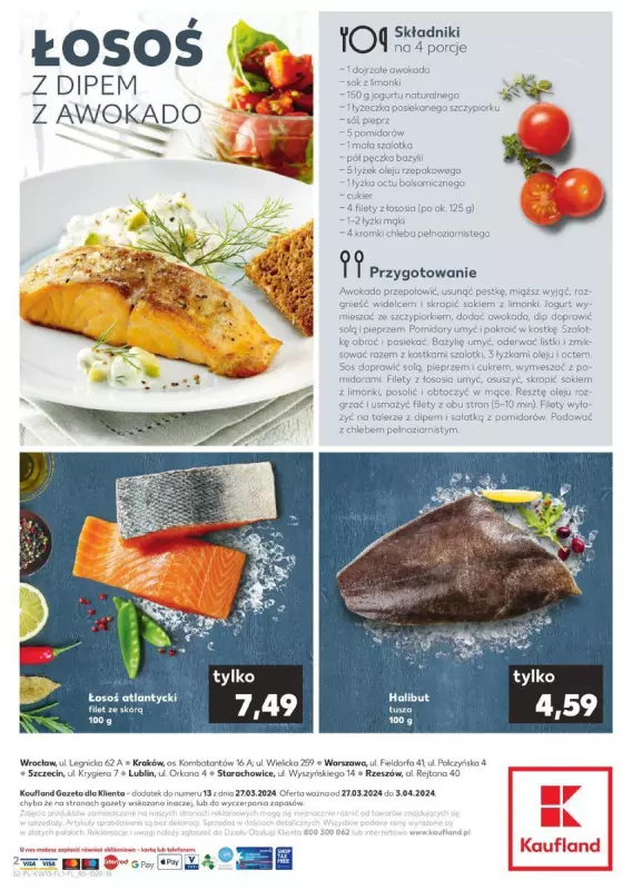 Kaufland - gazetka promocyjna Czas na ryby od środy 27.03 do środy 03.04 - strona 2