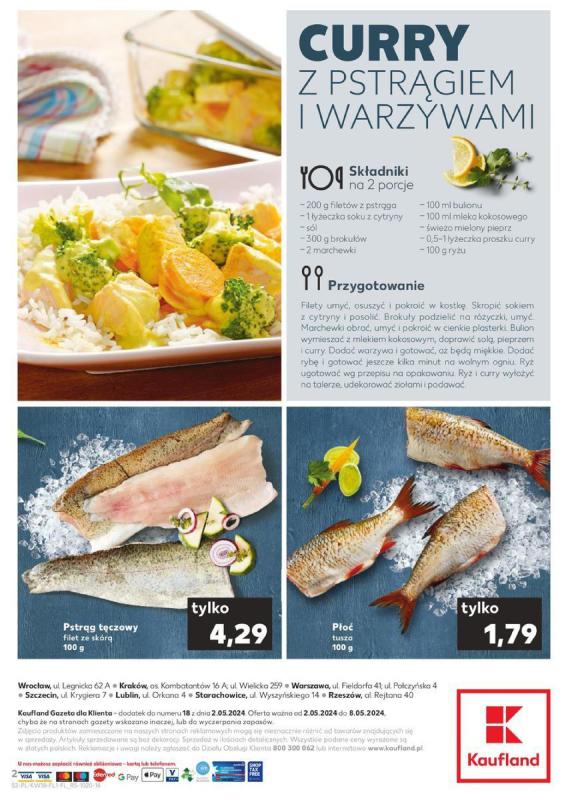 Kaufland - gazetka promocyjna Czas na ryby od czwartku 02.05 do środy 08.05 - strona 2