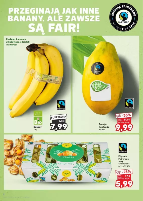 Kaufland - gazetka promocyjna Miesiąc Fairtrade od czwartku 09.05 do środy 22.05 - strona 4