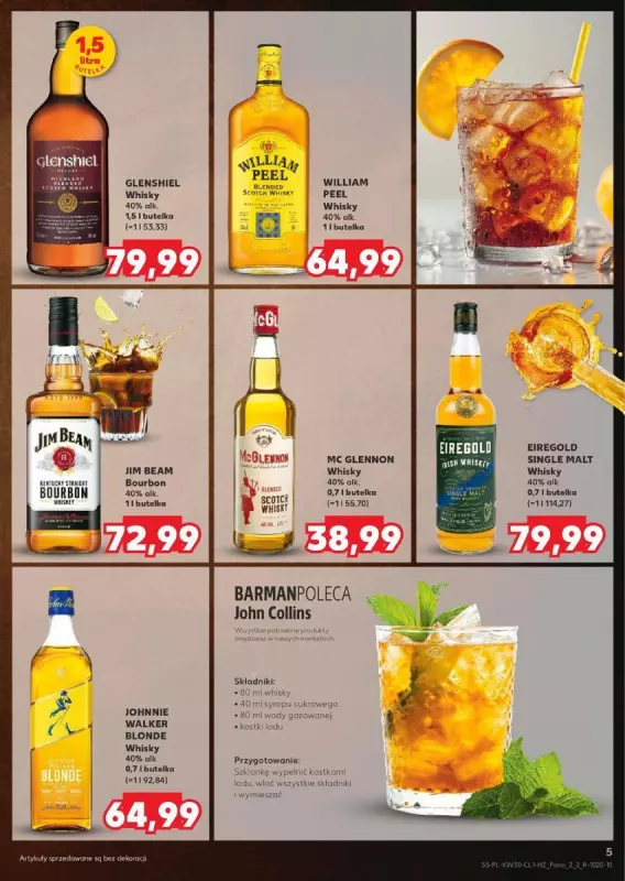 Kaufland - gazetka promocyjna Barek - duży wybór dla ciebie! od czwartku 25.07 do środy 07.08 - strona 5