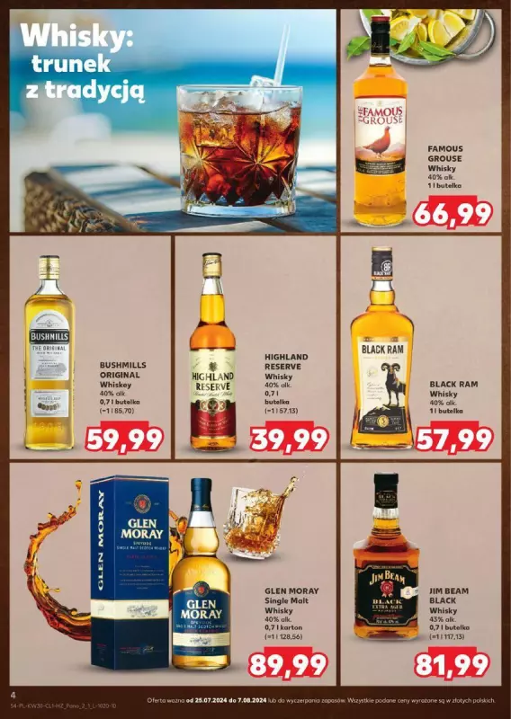 Kaufland - gazetka promocyjna Barek - duży wybór dla ciebie! od czwartku 25.07 do środy 07.08 - strona 4