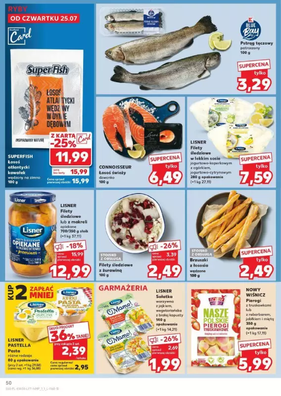 Kaufland - gazetka promocyjna Czas na ryby od czwartku 25.07 do środy 31.07 - strona 4