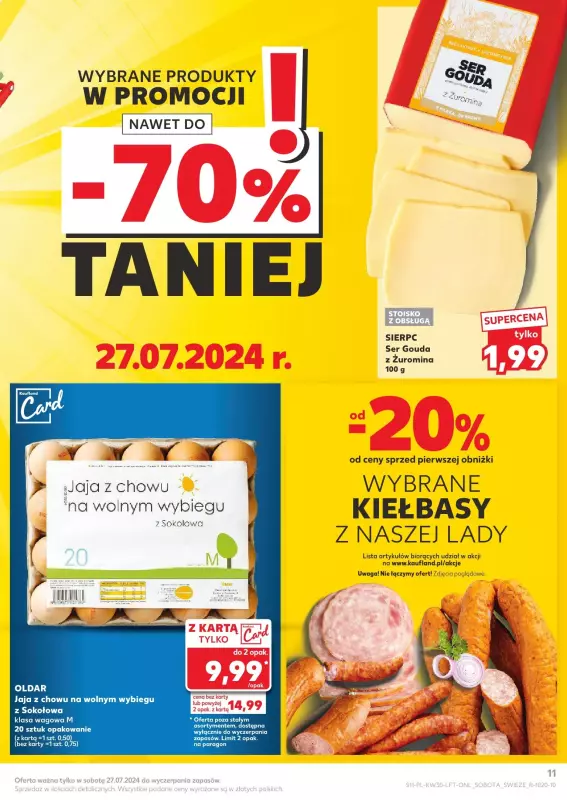 Kaufland - gazetka promocyjna Oferta Kaufland od czwartku 25.07 do środy 31.07 - strona 11