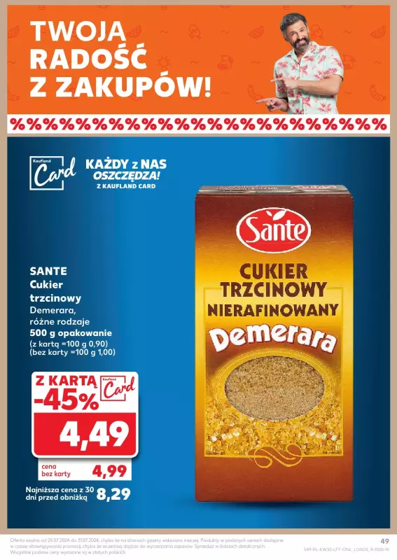 Kaufland - gazetka promocyjna Oferta Kaufland od czwartku 25.07 do środy 31.07 - strona 49