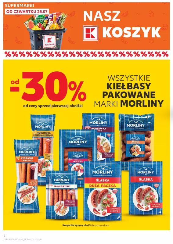 Kaufland - gazetka promocyjna Oferta Kaufland od czwartku 25.07 do środy 31.07 - strona 2