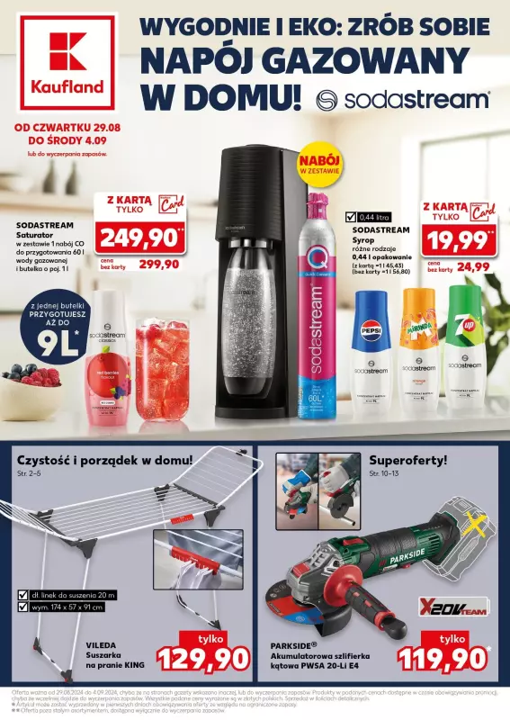 Kaufland - gazetka promocyjna Oferta Kaufland - Non Food od czwartku 29.08 do środy 04.09