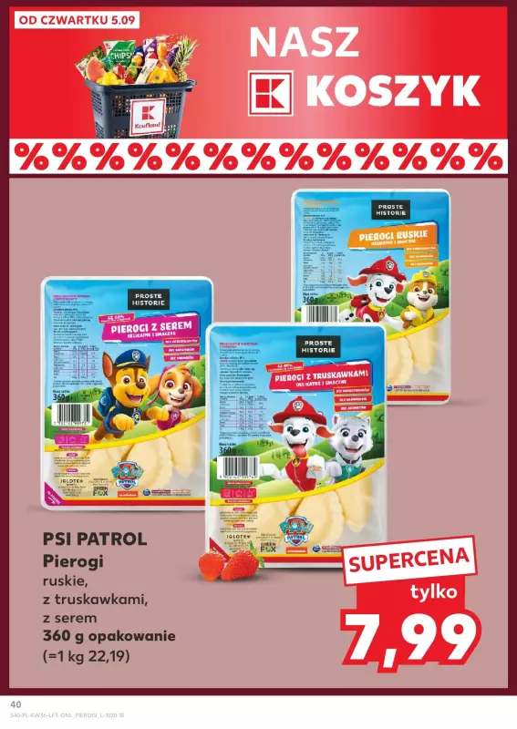 Kaufland - gazetka promocyjna Oferta Kaufland od czwartku 05.09 do środy 11.09 - strona 40