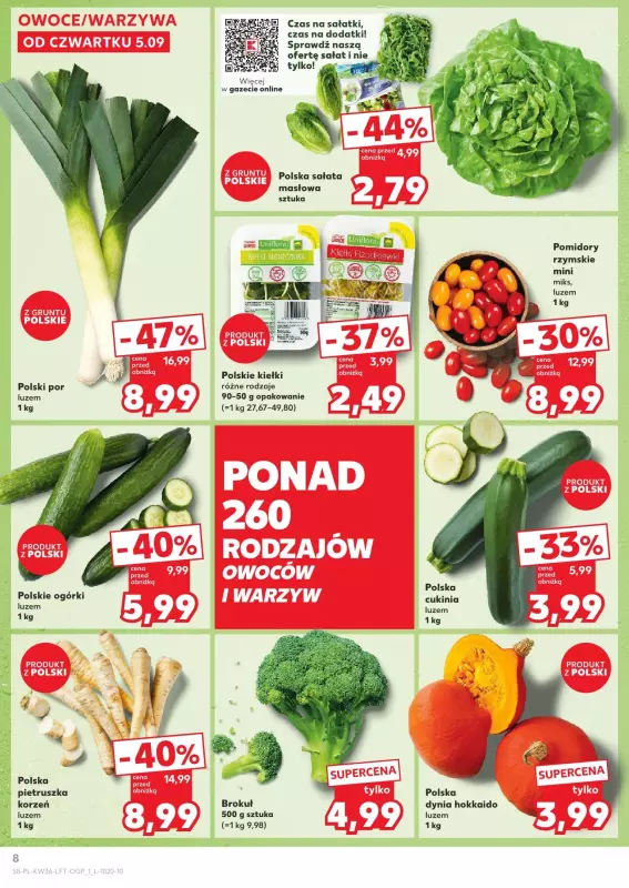 Kaufland - gazetka promocyjna Oferta Kaufland od czwartku 05.09 do środy 11.09 - strona 8