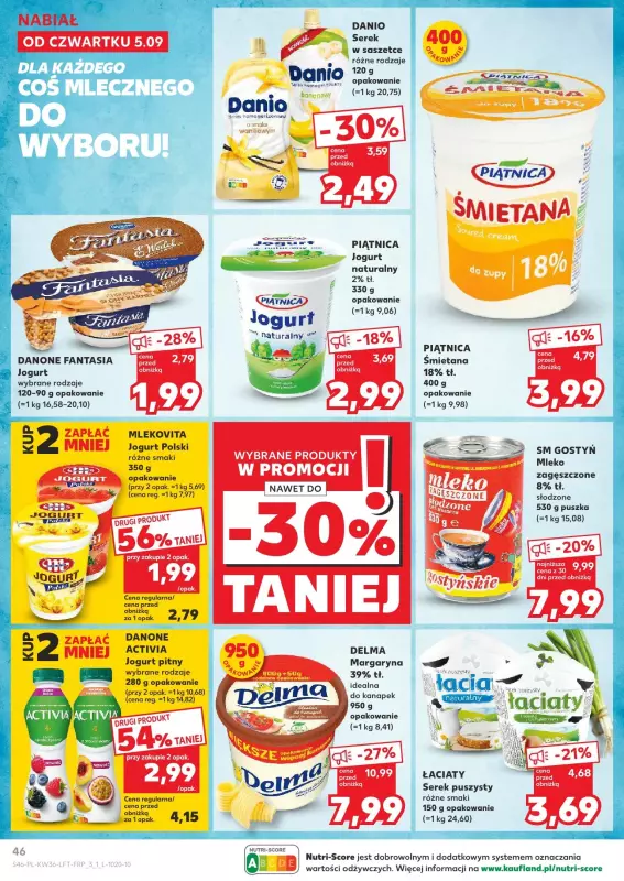 Kaufland - gazetka promocyjna Oferta Kaufland od czwartku 05.09 do środy 11.09 - strona 46