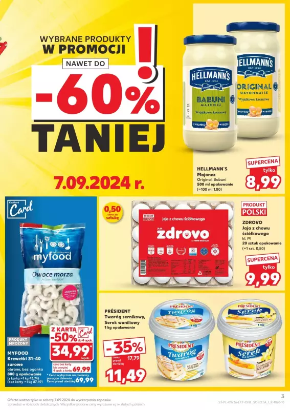 Kaufland - gazetka promocyjna Oferta Kaufland od czwartku 05.09 do środy 11.09 - strona 3