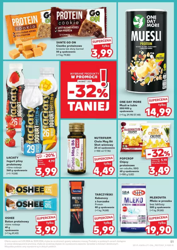 Kaufland - gazetka promocyjna Oferta Kaufland od czwartku 05.09 do środy 11.09 - strona 51