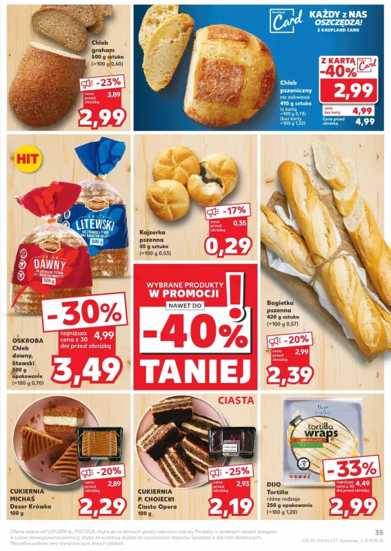 Kaufland - gazetka promocyjna Oferta Kaufland od czwartku 05.09 do środy 11.09 - strona 35