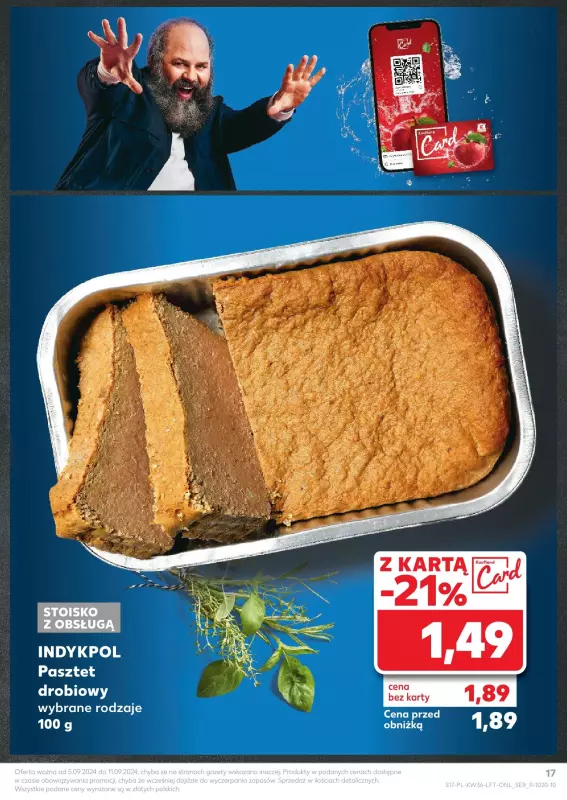 Kaufland - gazetka promocyjna Oferta Kaufland od czwartku 05.09 do środy 11.09 - strona 17