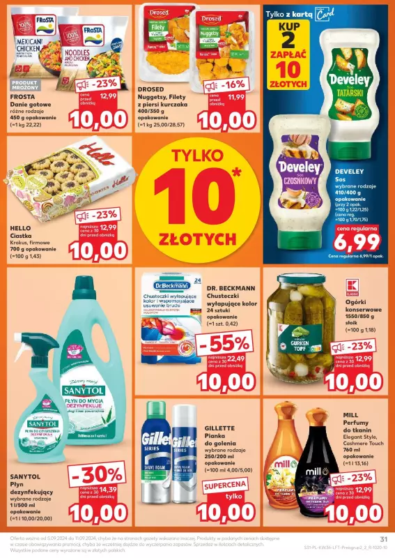 Kaufland - gazetka promocyjna Oferta Kaufland od czwartku 05.09 do środy 11.09 - strona 31