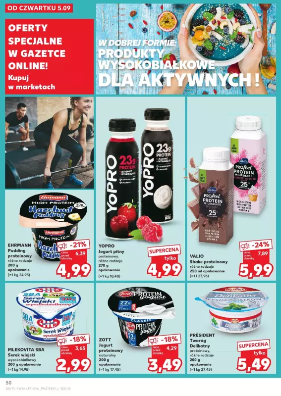 Kaufland - gazetka promocyjna Oferta Kaufland od czwartku 05.09 do środy 11.09 - strona 50