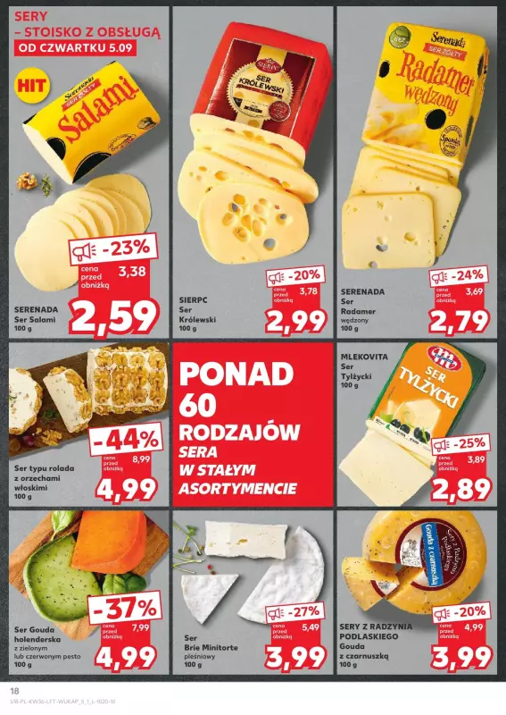 Kaufland - gazetka promocyjna Oferta Kaufland od czwartku 05.09 do środy 11.09 - strona 18