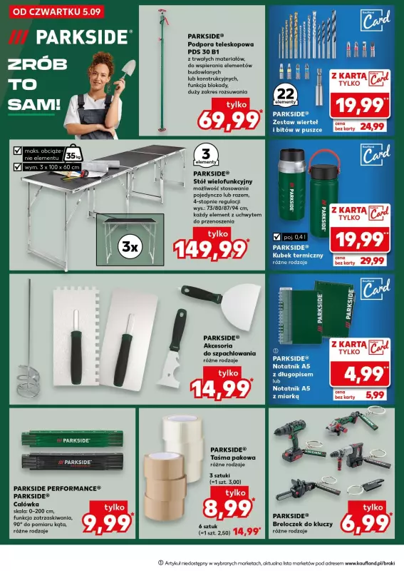 Kaufland - gazetka promocyjna Oferta Kaufland - Non Food  do środy 11.09 - strona 10