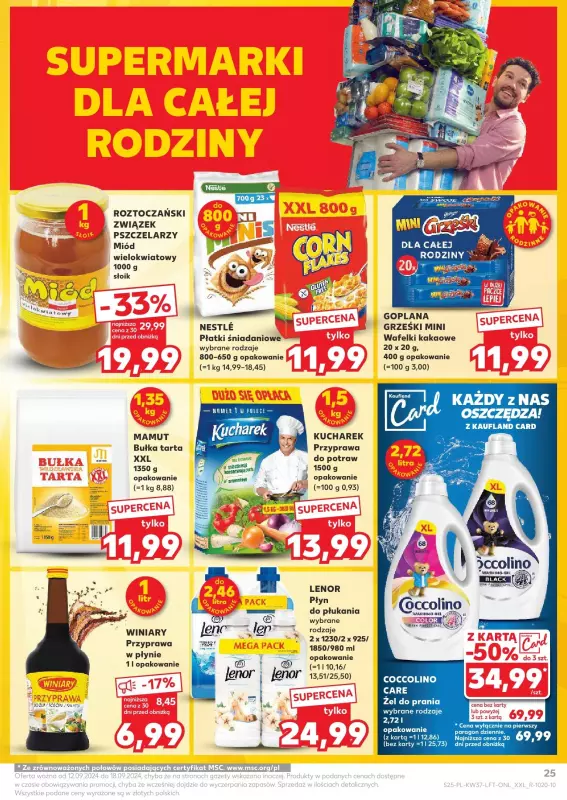 Kaufland - gazetka promocyjna Oferta Kaufland od czwartku 12.09 do środy 18.09 - strona 25