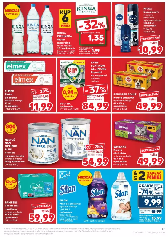 Kaufland - gazetka promocyjna Oferta Kaufland od czwartku 12.09 do środy 18.09 - strona 17