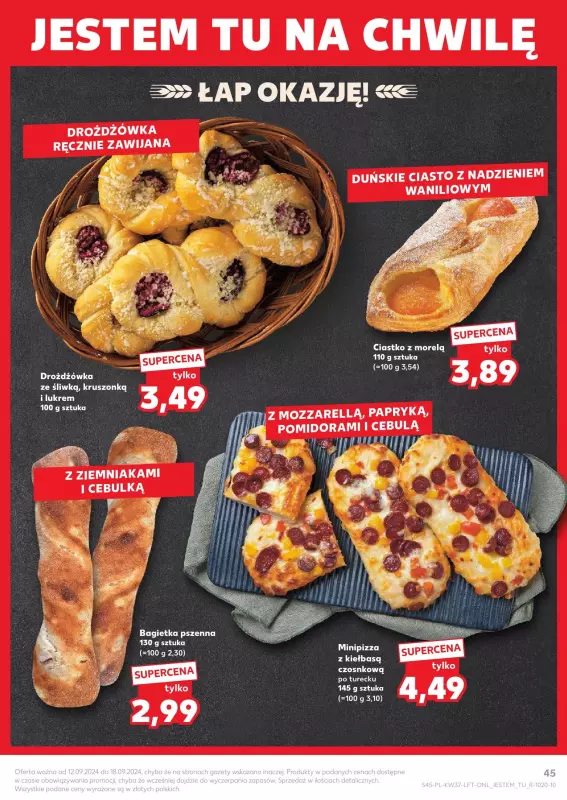 Kaufland - gazetka promocyjna Oferta Kaufland od czwartku 12.09 do środy 18.09 - strona 45