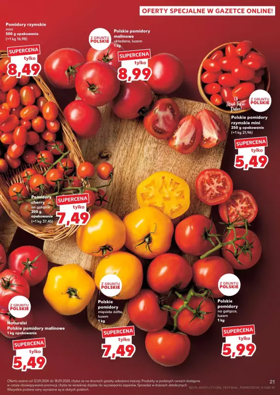 Kaufland - gazetka promocyjna Oferta Kaufland od czwartku 12.09 do środy 18.09 - strona 21