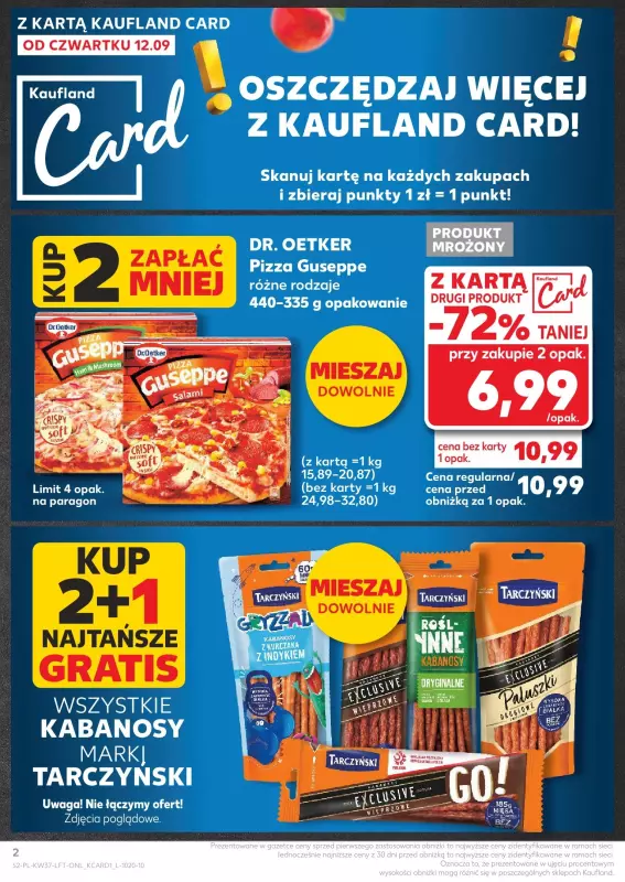 Kaufland - gazetka promocyjna Oferta Kaufland od czwartku 12.09 do środy 18.09 - strona 2