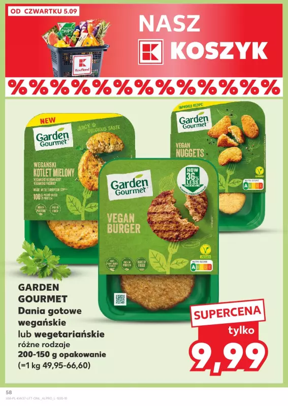 Kaufland - gazetka promocyjna Oferta Kaufland od czwartku 12.09 do środy 18.09 - strona 58