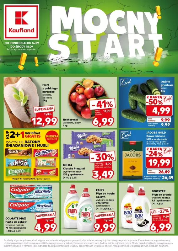 Kaufland - gazetka promocyjna Mocny Start  