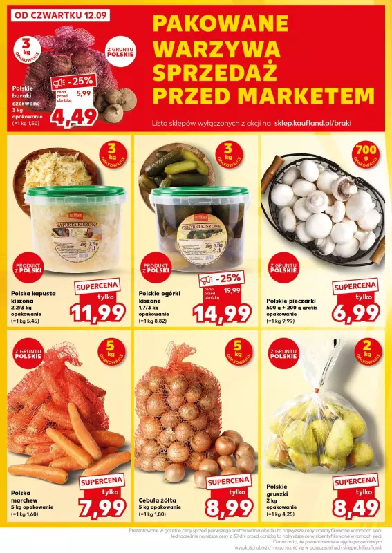 Kaufland - gazetka promocyjna Mocny Start od poniedziałku 16.09 do środy 18.09 - strona 10