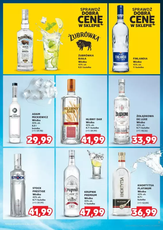 Kaufland - gazetka promocyjna Barek - duży wybór dla Ciebie!  do środy 02.10 - strona 3