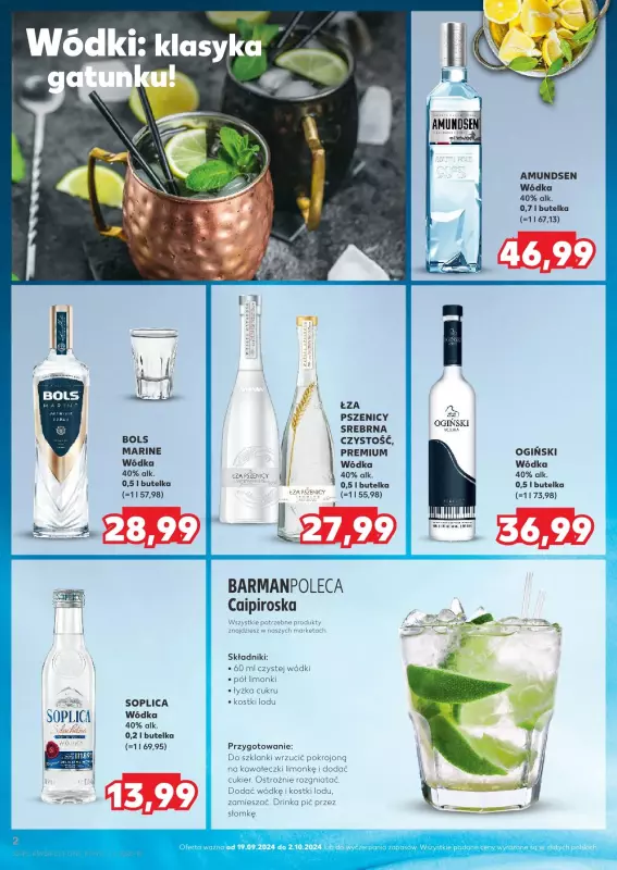 Kaufland - gazetka promocyjna Barek - duży wybór dla Ciebie!  do środy 02.10 - strona 2