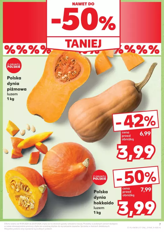 Kaufland - gazetka promocyjna Oferta Kaufland od czwartku 19.09 do środy 25.09 - strona 7